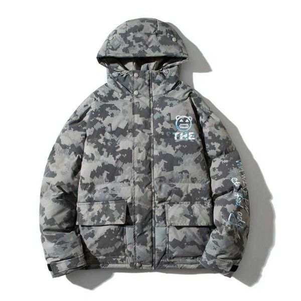 men's down & parkas 2021 hip hop camouflage workwear hooded cotton jacket graffiti streetwear men windbreaker harajuku winter warm outw, Black
men's down & parkas 2021 hip hop camouflage workwear hooded cotton jacket graffiti streetwear men windbreaker harajuku winter warm outw, Black
