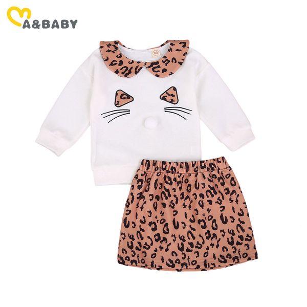 18m-6y autumn winter leopard toddler kid girls clothes set knitted long sleeve sweaters skirts children outfits 210515, White
18m-6y autumn winter leopard toddler kid girls clothes set knitted long sleeve sweaters skirts children outfits 210515, White