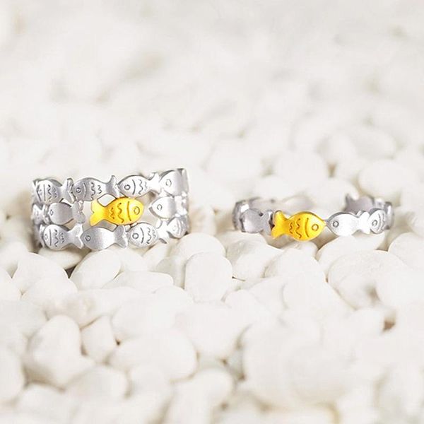 wedding rings bohemian vintage silver color keep swimming fish for women open finger ring engagement jewelry, Slivery;golden
wedding rings bohemian vintage silver color keep swimming fish for women open finger ring engagement jewelry, Slivery;golden