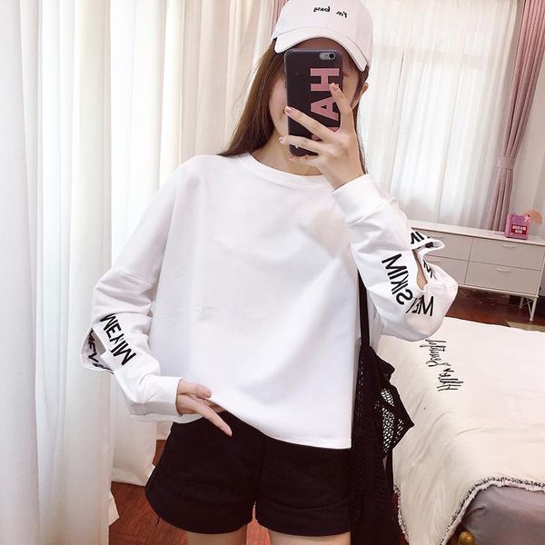 women's hoodies & sweatshirts korean kpop letter embroidery hollow sweatshirt women spring 2021 harajuku loose oversized schoolgirl clo, Black
women's hoodies & sweatshirts korean kpop letter embroidery hollow sweatshirt women spring 2021 harajuku loose oversized schoolgirl clo, Black