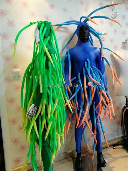 party decoration cosplay wears luminous green bodysuit men stage costumes disco show outfits horn female dress clothe bar headdress
party decoration cosplay wears luminous green bodysuit men stage costumes disco show outfits horn female dress clothe bar headdress