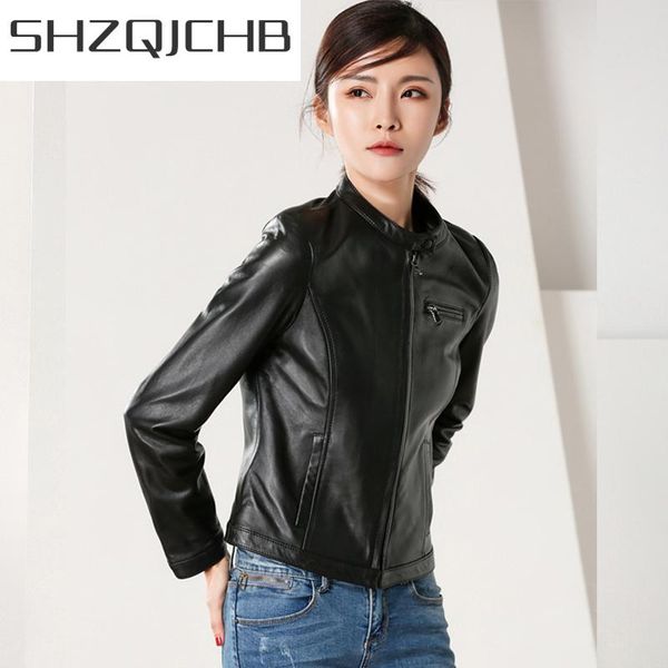 women's leather & faux shzq natural sheepskin coat female genuine moto jacket women winter autumn clothes 2021 ladies real 716, Black
women's leather & faux shzq natural sheepskin coat female genuine moto jacket women winter autumn clothes 2021 ladies real 716, Black