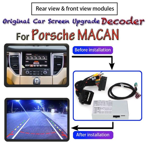 car rear view cameras& parking sensors front camera module for macan 2014~2021 interface original screen display upgrade reverse cam
car rear view cameras& parking sensors front camera module for macan 2014~2021 interface original screen display upgrade reverse cam
