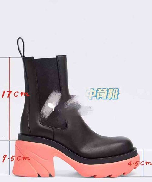 boots luxury designer elastic band cuffed boots brand autumn and winter makaron color dwarf thick heel 257c, Black
boots luxury designer elastic band cuffed boots brand autumn and winter makaron color dwarf thick heel 257c, Black
