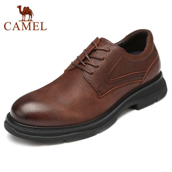 camel genuine leather men's shoes england new fashion business casual lightweight flexible non-slip comfortable dad sheos men 210330, Black
camel genuine leather men's shoes england new fashion business casual lightweight flexible non-slip comfortable dad sheos men 210330, Black