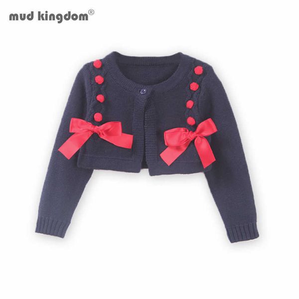 mudkingdom girls sweaters spring autumn bow cardigan kids clothes elegant knit shawl sweater coats for 2-6t 210615, Blue
mudkingdom girls sweaters spring autumn bow cardigan kids clothes elegant knit shawl sweater coats for 2-6t 210615, Blue