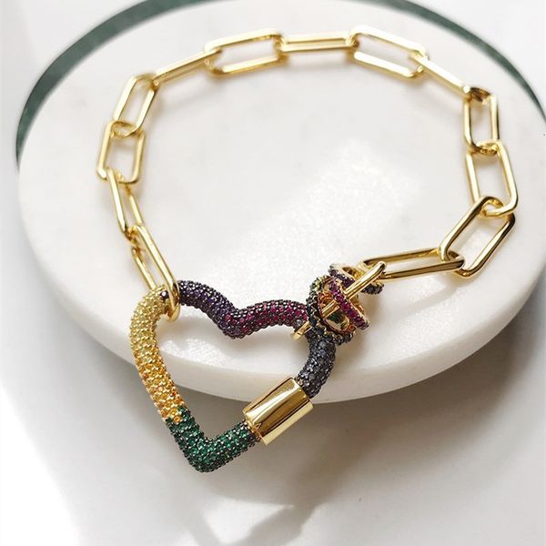 bangles bracelet family high version brcelet rinbow color multi circle love brcelet with dimond lock design hert-shped brcelet, Black
bangles bracelet family high version brcelet rinbow color multi circle love brcelet with dimond lock design hert-shped brcelet, Black