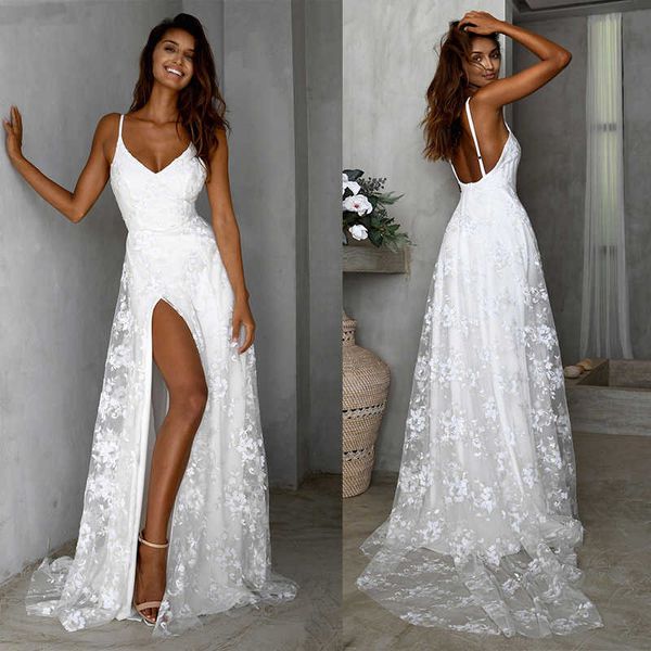 women boho long maxi dress summer ladies lace beach evening party wedding dresses sleeveless sling v-neck slit dress 210527, Black;gray
women boho long maxi dress summer ladies lace beach evening party wedding dresses sleeveless sling v-neck slit dress 210527, Black;gray