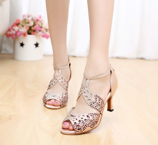 selling jazz salsa ballroom square professional latin dance shoes for dancing women modern stylish high heel satin1, Black
selling jazz salsa ballroom square professional latin dance shoes for dancing women modern stylish high heel satin1, Black