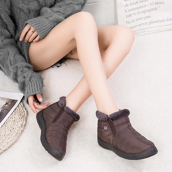 boots qws 2021 women's winter keep warm waterproof snow female platform shoes casual plus velvet ankle, Black
boots qws 2021 women's winter keep warm waterproof snow female platform shoes casual plus velvet ankle, Black