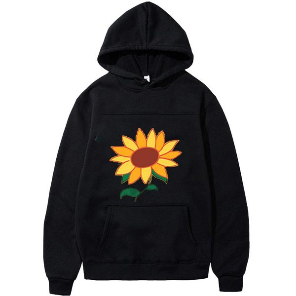 men's hoodies & sweatshirts wonder egg hoodie women's sunflower print casual fashion cartoon top, Black
men's hoodies & sweatshirts wonder egg hoodie women's sunflower print casual fashion cartoon top, Black