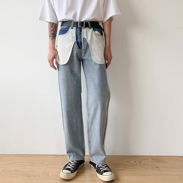 men's jeans design ligh blue streetwear back reverse straight denim trousers 2021 autumn long pants male
men's jeans design ligh blue streetwear back reverse straight denim trousers 2021 autumn long pants male