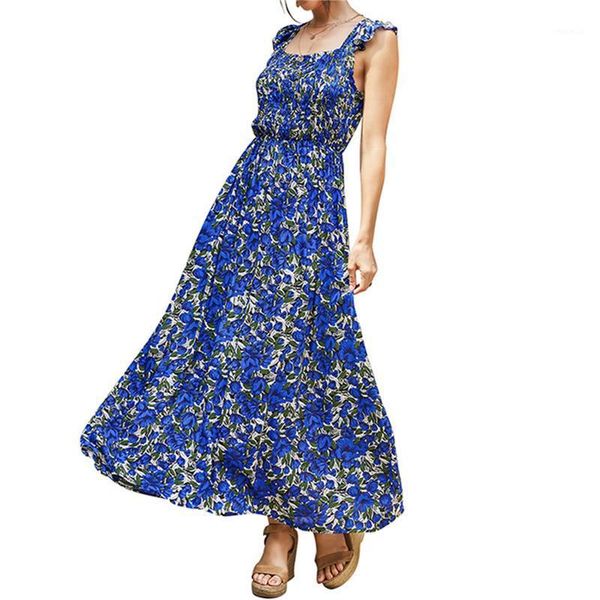 women bohemain dresses sleeveless floral dress ladies female stylish maxi sundress beach long casual, Black;gray
women bohemain dresses sleeveless floral dress ladies female stylish maxi sundress beach long casual, Black;gray