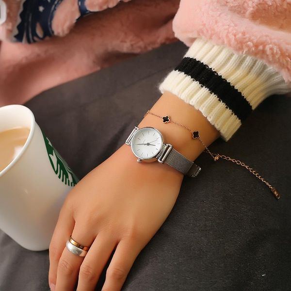 wristwatches 2021 fashion women watch stainless steel marble strap quartz watches small dial ladies dress relogio feminino clock, Slivery;brown
wristwatches 2021 fashion women watch stainless steel marble strap quartz watches small dial ladies dress relogio feminino clock, Slivery;brown