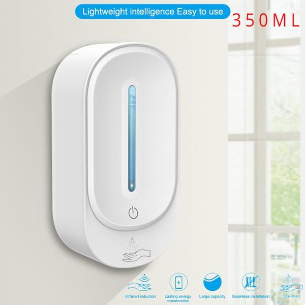 liquid soap dispenser 350ml automatic no drilling wall-mounted alcohol for bathroom accessories hand washing set
liquid soap dispenser 350ml automatic no drilling wall-mounted alcohol for bathroom accessories hand washing set