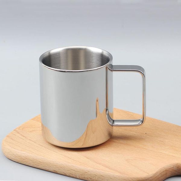 thick 18-10 stainless steel double-layer mug for coffee, tea, milk cup or mouthwash 350ml mugs
thick 18-10 stainless steel double-layer mug for coffee, tea, milk cup or mouthwash 350ml mugs