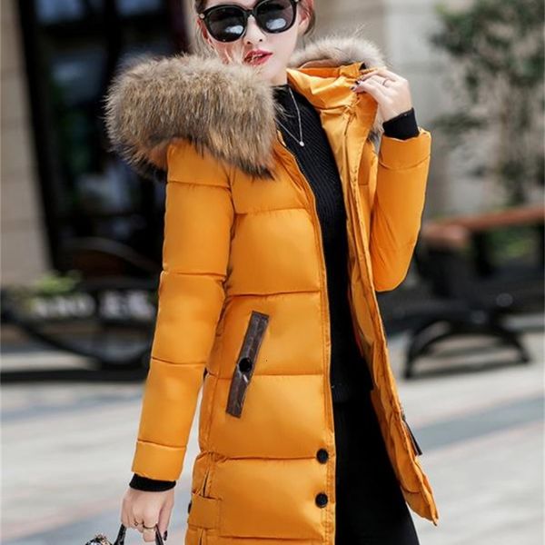 women's down & parkas womens winter warm coat faux fur hooded parka puffer jacket long overcoat female outerwear 92j4, Black
women's down & parkas womens winter warm coat faux fur hooded parka puffer jacket long overcoat female outerwear 92j4, Black
