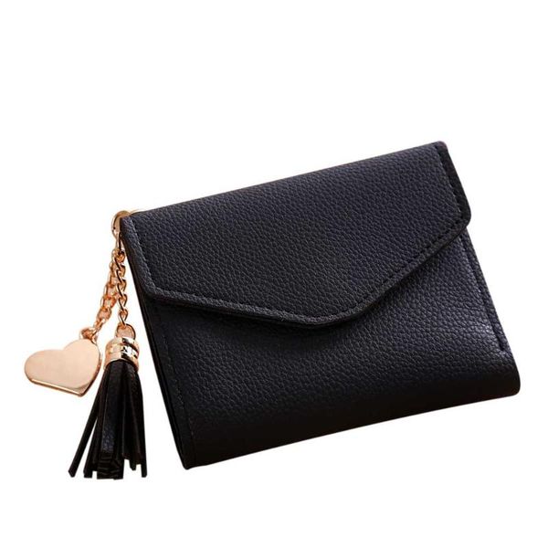 wallets women's wallet women simple short tassel coin purse card holders handbag portefeuille femme, Red;black
wallets women's wallet women simple short tassel coin purse card holders handbag portefeuille femme, Red;black