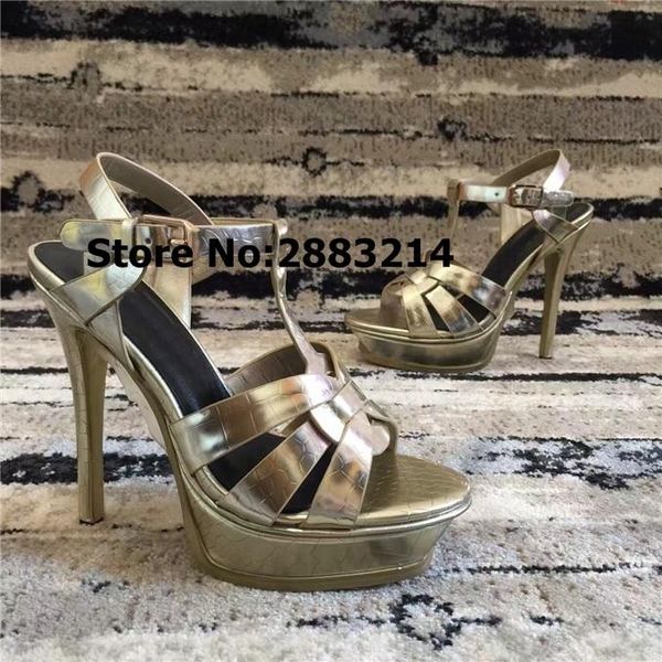 t-strap high heels gladiator sandals shoes lady tribute patent leather platform dress pumps party woman, Black
t-strap high heels gladiator sandals shoes lady tribute patent leather platform dress pumps party woman, Black