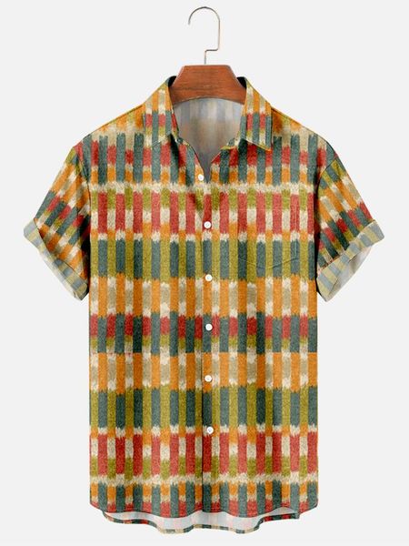 men's casual shirts 2021 cross 11 creative striped elements 3d digital printing trend loose short sleeve shirt top, White;black
men's casual shirts 2021 cross 11 creative striped elements 3d digital printing trend loose short sleeve shirt top, White;black
