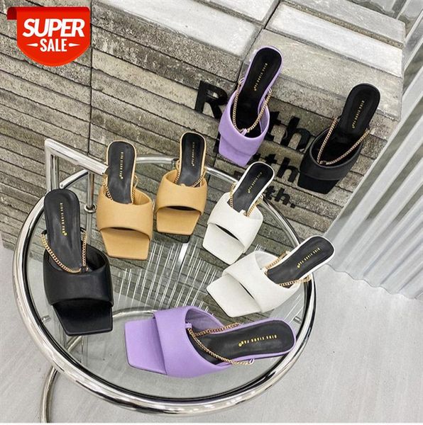 zi ling european and american women's simple temperament soft surface chain low heel square toe sandals #ns4i, Black
zi ling european and american women's simple temperament soft surface chain low heel square toe sandals #ns4i, Black