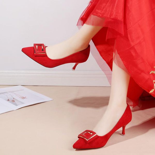 dress shoes women high heels suede pointed pumps classic female ladies wedding zapatos tacon mujer u28-22, Black
dress shoes women high heels suede pointed pumps classic female ladies wedding zapatos tacon mujer u28-22, Black