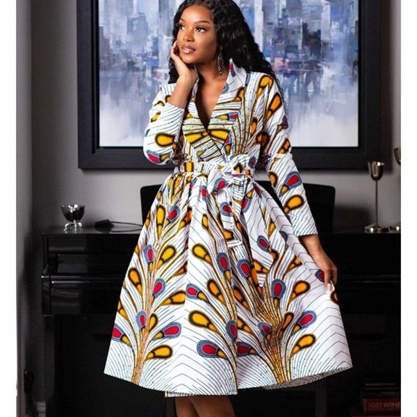 fashion african dresses for women autumn winter dashiki africa style print rich bazin midi ethnic clothing, Red
fashion african dresses for women autumn winter dashiki africa style print rich bazin midi ethnic clothing, Red