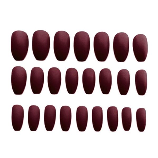 false nails wearable manicure frosted long coffin solid color full cover fake, Red;gold
false nails wearable manicure frosted long coffin solid color full cover fake, Red;gold