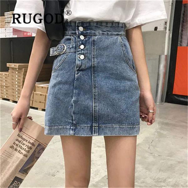 skirts rugod denim skirt high waist single breasted faldas mujer moda 2021 korean version fashion summer, Black
skirts rugod denim skirt high waist single breasted faldas mujer moda 2021 korean version fashion summer, Black
