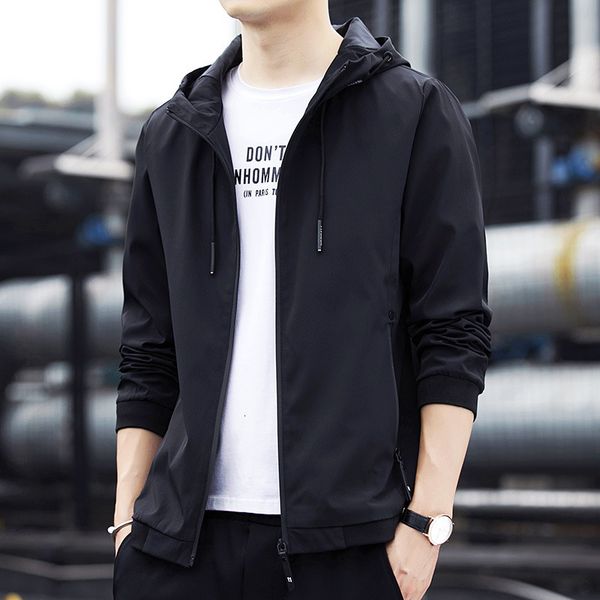 2021 luming jacket men's spring autumn korean leisure sports clothing, Black;brown
2021 luming jacket men's spring autumn korean leisure sports clothing, Black;brown