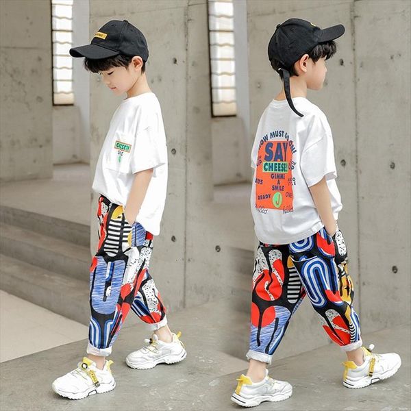 boys clothes set children fashion suits summer kids white short sleeve t shirt printed pants teen casual outfits 4 6
boys clothes set children fashion suits summer kids white short sleeve t shirt printed pants teen casual outfits 4 6