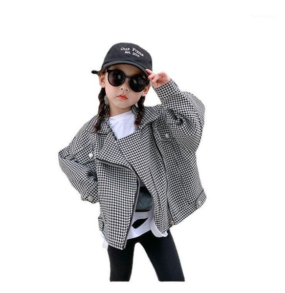 jackets korean version of children's clothing autumn girls houndstooth jacket lantern sleeve1, Blue;gray
jackets korean version of children's clothing autumn girls houndstooth jacket lantern sleeve1, Blue;gray