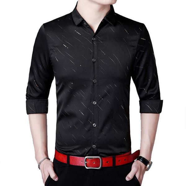 men's casual shirts mens shirt polyester brand designer long sleeve for spring summer print fashion clothing plus size 4xl a06231541, White;black
men's casual shirts mens shirt polyester brand designer long sleeve for spring summer print fashion clothing plus size 4xl a06231541, White;black
