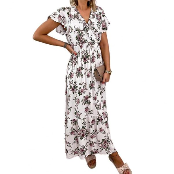 women's swimwear oversized v neck womens floral sundress 2021 kaftan printed summer dress short sleeve maxi vestidos female casual robe, White;black
women's swimwear oversized v neck womens floral sundress 2021 kaftan printed summer dress short sleeve maxi vestidos female casual robe, White;black