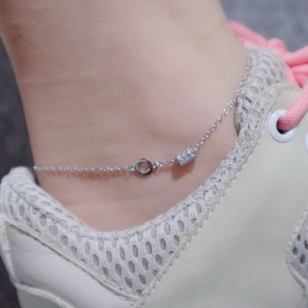 simple style s925 sterling silver small waist anklet, fashionable and versatile, diamond inlaid circle anklet, women's silver jewelry, Red;blue
simple style s925 sterling silver small waist anklet, fashionable and versatile, diamond inlaid circle anklet, women's silver jewelry, Red;blue