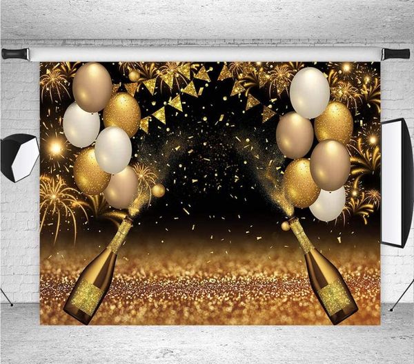party decoration black golden balloons background gold champagne bokeh graduation prom holiday father's day birthday banner
party decoration black golden balloons background gold champagne bokeh graduation prom holiday father's day birthday banner