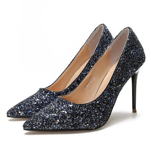 designer colorful sequined bling high heels 10cm thin heel wedding shoes woman glitter pumps talon aiguilles escarpins y547 dress, Black
designer colorful sequined bling high heels 10cm thin heel wedding shoes woman glitter pumps talon aiguilles escarpins y547 dress, Black