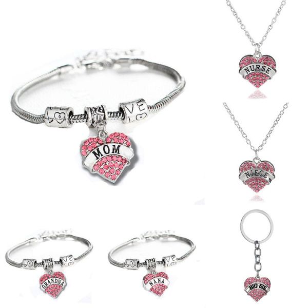 family mom nana grandma blessed pink crystal rhinestone heart bracelets love beads bangles women birthday xmas gifts jewelry link, chain, Black
family mom nana grandma blessed pink crystal rhinestone heart bracelets love beads bangles women birthday xmas gifts jewelry link, chain, Black