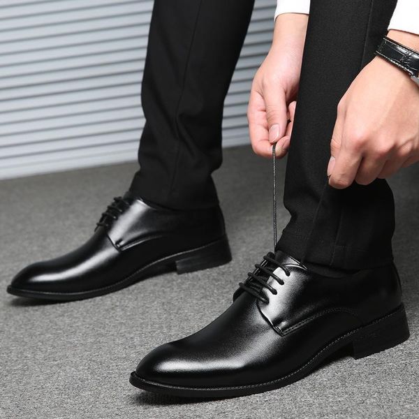 shoes for men formal coiffeur italian fashion mens office leather tenis masculino adulto dress, Black
shoes for men formal coiffeur italian fashion mens office leather tenis masculino adulto dress, Black