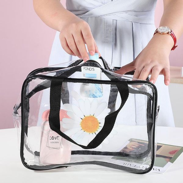 daisy transparent wash bags organizer large capacity cosmetic bag for make up portable storage case package flower beauty purse & cases
daisy transparent wash bags organizer large capacity cosmetic bag for make up portable storage case package flower beauty purse & cases