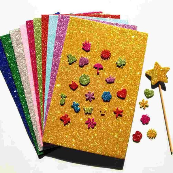 other arts and crafts 10pcs eva mixed color thick gold powder sponge paper handicraft diy use source material
other arts and crafts 10pcs eva mixed color thick gold powder sponge paper handicraft diy use source material