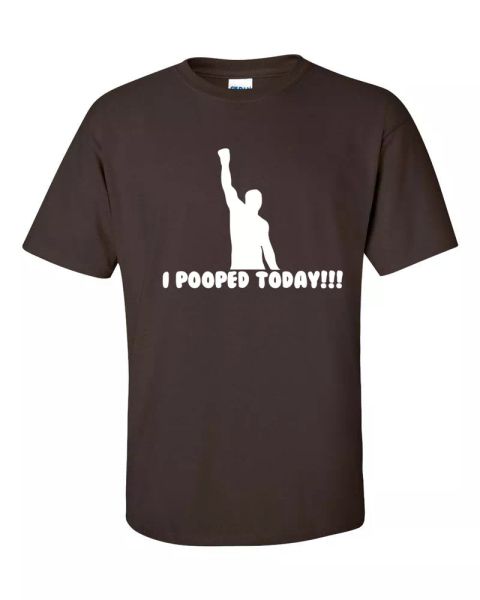 i pooped today potty toilet humor funny tee shirt 007, White;black
i pooped today potty toilet humor funny tee shirt 007, White;black