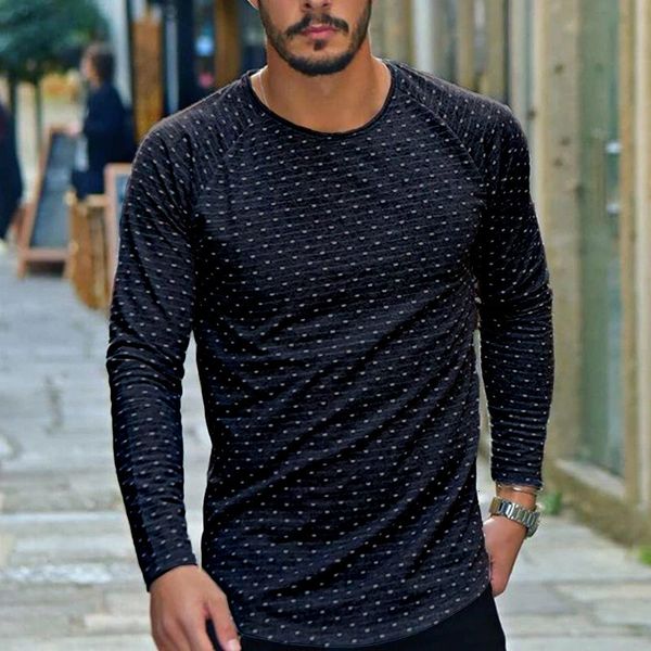 men's t-shirts fashion long sleeve cotton mens s causal sports outwear cool - for men polka dot casual autumn crew neck ee ezwn, White;black
men's t-shirts fashion long sleeve cotton mens s causal sports outwear cool - for men polka dot casual autumn crew neck ee ezwn, White;black