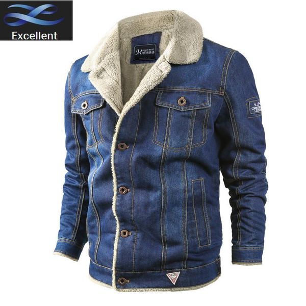 denim mens 2021 winter fleece casual warm bomber jackets men jean jacket coat outwear male cowboy cotton solid streetwear men's, Black;brown
denim mens 2021 winter fleece casual warm bomber jackets men jean jacket coat outwear male cowboy cotton solid streetwear men's, Black;brown