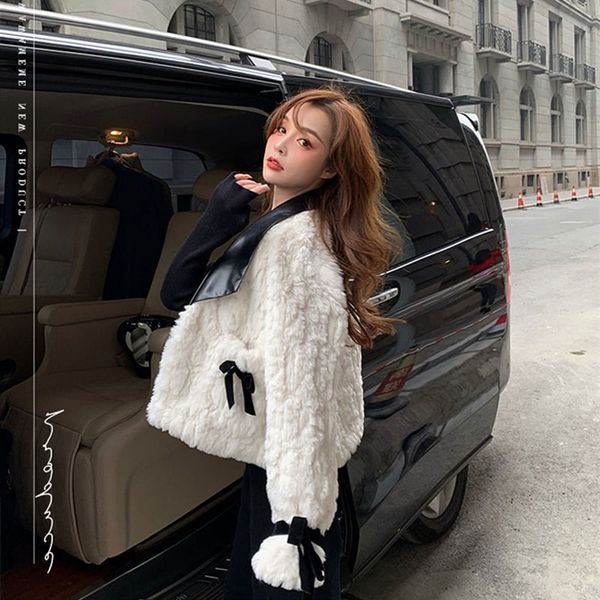 women's jackets autumn and winter imitation of women's rabbit skin short sea collar quilted wool stuffed coat khec, Black;brown
women's jackets autumn and winter imitation of women's rabbit skin short sea collar quilted wool stuffed coat khec, Black;brown