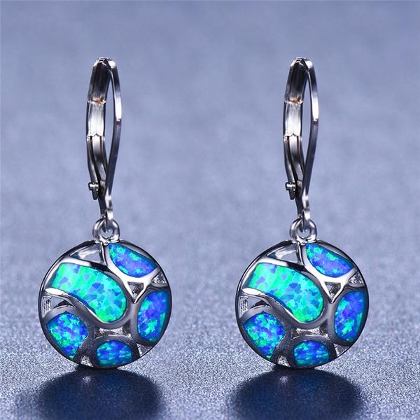 dangle & chandelier cute blue white fire opal round earrings luxury female wedding drop vintage silver color long for women
dangle & chandelier cute blue white fire opal round earrings luxury female wedding drop vintage silver color long for women