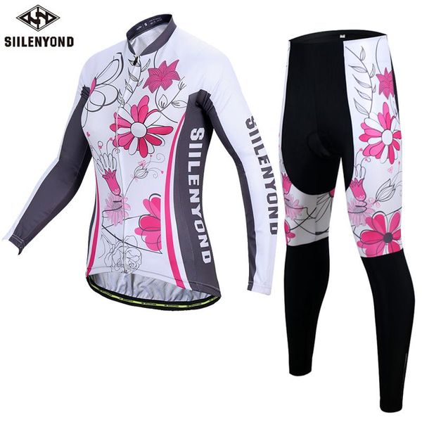 racing sets siilenyond women's autumn cycling clothes sweat wicking long sleeve equipment suit, Black;blue
racing sets siilenyond women's autumn cycling clothes sweat wicking long sleeve equipment suit, Black;blue