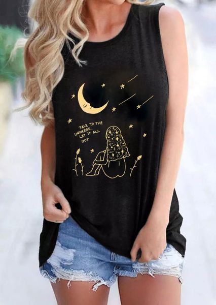 women's tanks & camis talk to the universe let it all out tank artistic moon night sleeveless t-shirt women fashion casual vintage drop, White
women's tanks & camis talk to the universe let it all out tank artistic moon night sleeveless t-shirt women fashion casual vintage drop, White