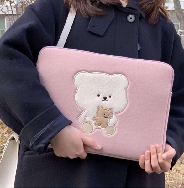 cartoon 11 13 inch cosmetic bag handbag mac ipad case holder bear tablet korea soft travel business girls storage clutch
cartoon 11 13 inch cosmetic bag handbag mac ipad case holder bear tablet korea soft travel business girls storage clutch