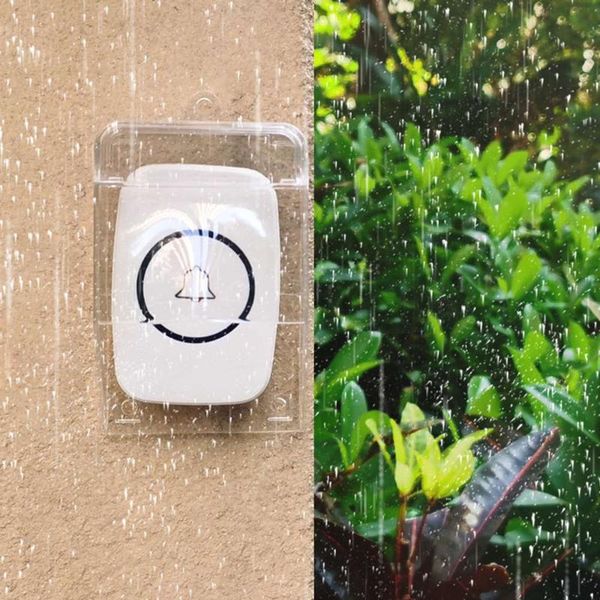 other door hardware 1pcs waterproof case for wireless bell button transparent doorbell plastic cover durable
other door hardware 1pcs waterproof case for wireless bell button transparent doorbell plastic cover durable